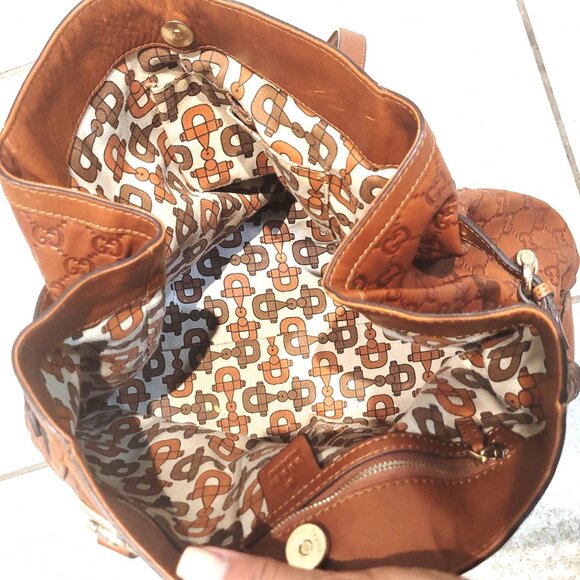 GG MONOGRAM LEAHTER EX LARGE TOTE BAG - Picture 13 of 17